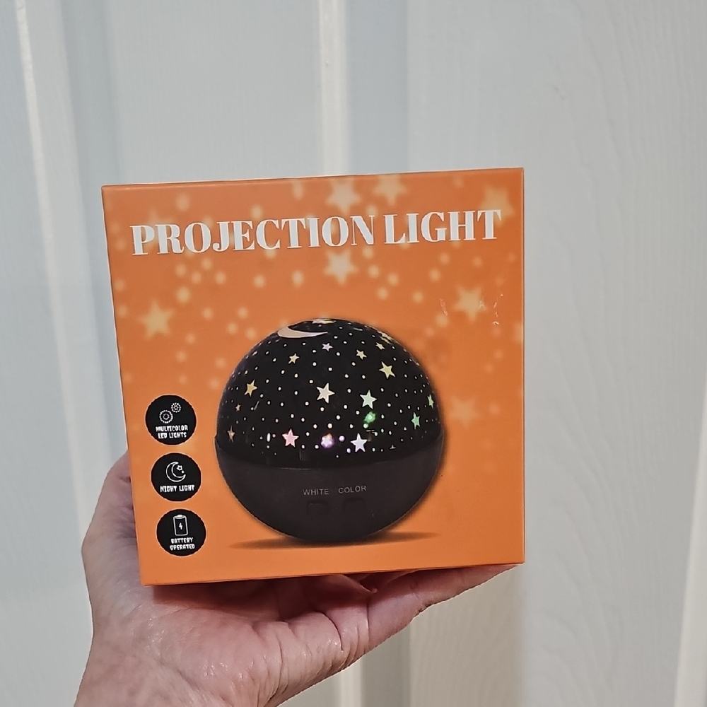 Starry Night Projection Light - Black